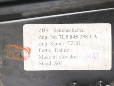 Preview: Scheibe sonstige 7L5845298CA VW TOUAREG 1 7L