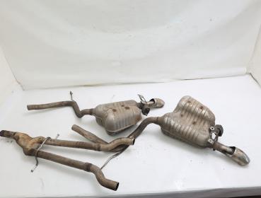 Auspuff / Schalldämpfer hinten 4F0253612AA Audi A6 ALLROAD C6