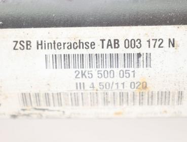 Achse hinten 2K5500051 VW CADDY 3 Kasten