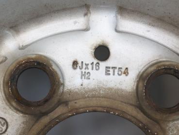 Preview: Felge Stahl hinten rechts 6394013002 Mercedes VITO 2 W639
