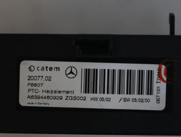 Preview: Heizelement 6394460929 Mercedes VITO 2 W639