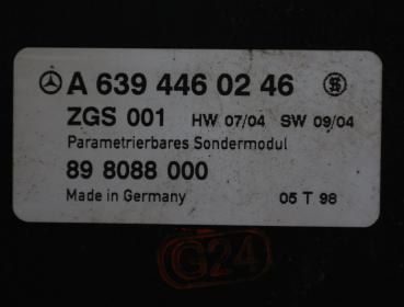 Preview: Steuergerät Karosserie 6394460246 Mercedes VITO 2 W639