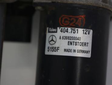 Preview: Scheibenwischergestänge 6398200040 Mercedes VITO 2 W639