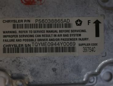 Preview: Steuergerät Aufprallsensor P56038865AD Jeep CHEROKEE 2 KJ