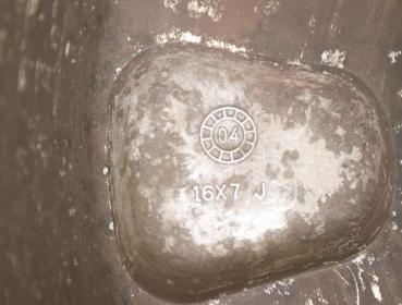 Felge Alu/Leichtmetall hinten rechts 5GL67TRMAE Jeep CHEROKEE 2 KJ