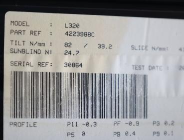 Preview: Schiebedach Glas LR044746 Land Rover RANGE ROVER SPORT L320