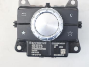 Schalter Radiobedienung Mercedes E-KLASSE T-Mod. (S212) (2.13-12.16) E 300 CDI/BlueTEC