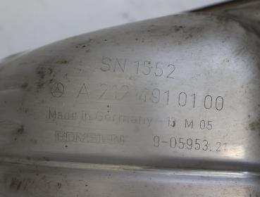 Auspuff / Schalldämpfer hinten Mercedes E-KLASSE T-Mod. (S212) (2.13-12.16) E 300 CDI/BlueTEC