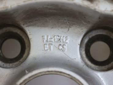 Preview: Felge Alu/Leichtmetall hinten links VW PASSAT (3B) (8.96-11.00) 1.6