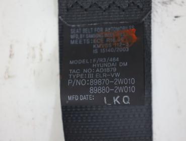 Sicherheitsgurt hinten links Hyundai SANTA FE III (DMA) (9.12-8.18) 2.2 CRDi 4WD