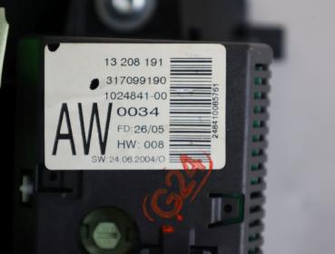 Preview: Display 317099190 Opel MERIVA A
