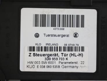 Preview: Fensterheber-Motor hinten links 3D0959703K VW PHAETON 3D