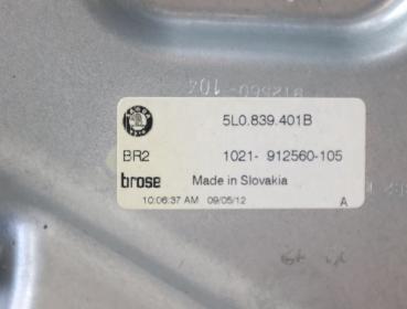 Preview: Fensterheber elektrisch hinten links 5L0839401B Skoda YETI
