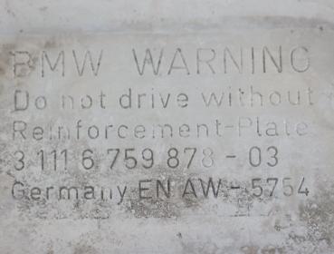 Preview: Unterfahrschutz 6759878 BMW 5er E60