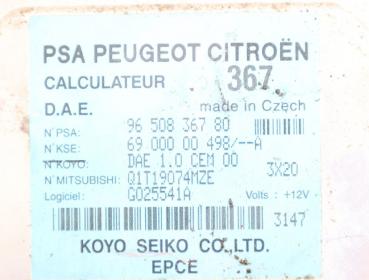 Preview: Steuergerät Lenkung 9650836780 Citroen C2 JM