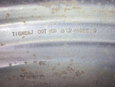Preview: Felge Stahl vorn links 28111SA280 Subaru FORESTER 3 SH