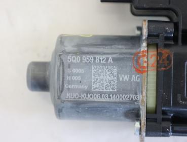 Preview: Fensterheber-Motor hinten rechts 5Q0959812A Skoda OCTAVIA 3 5E