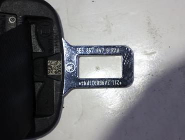 Sicherheitsgurt hinten links 5E5857447 Skoda OCTAVIA 3 5E