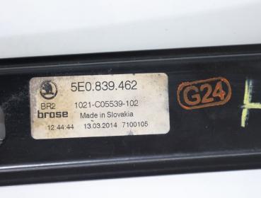 Preview: Fensterheber elektrisch hinten rechts 5E0839462 Skoda OCTAVIA 3 5E