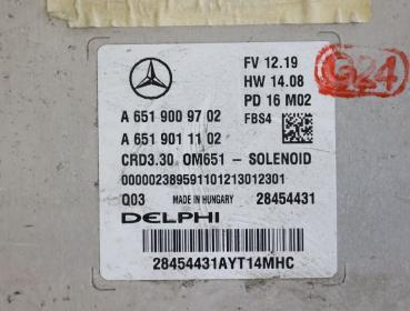 Preview: Steuergerät Motor 6519009702 Mercedes B-KLASSE W246