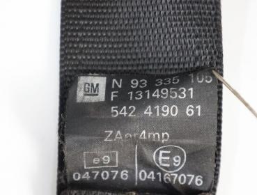 Preview: Sicherheitsgurt vorn rechts 13149531 Opel MERIVA A