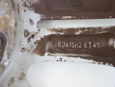 Preview: Felge Alu/Leichtmetall hinten rechts 13226744 Opel MERIVA A