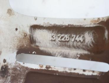 Felge Alu/Leichtmetall hinten rechts 13226744 Opel MERIVA A