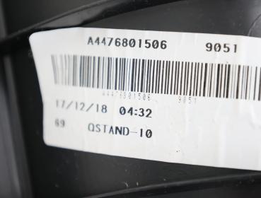 Abdeckung 4476801506 Mercedes VITO 3 Kasten 447