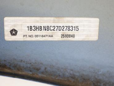 Preview: Kotflügel vorn links 05116471AA Dodge CALIBER