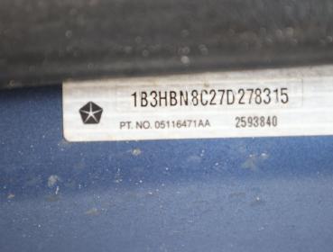 Preview: Motorhaube 05116471AA Dodge CALIBER