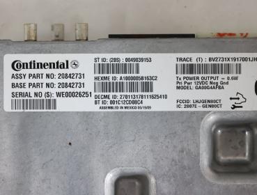 Preview: Steuergerät Karosserie 20842731 Chevrolet CAMARO 5