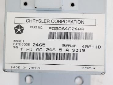 Preview: Steuergerät sonstige 05064024AA Jeep GRAND CHEROKEE 3 WH WK