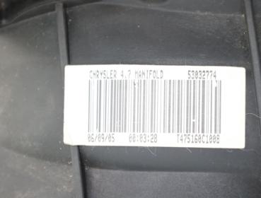 Preview: Ansaugkrümmer 53032774AA Jeep GRAND CHEROKEE 3 WH WK