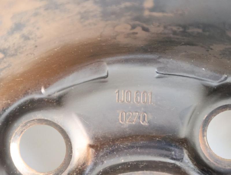 Preview: Felge Stahl vorn links 1J0601027Q VW GOLF 4