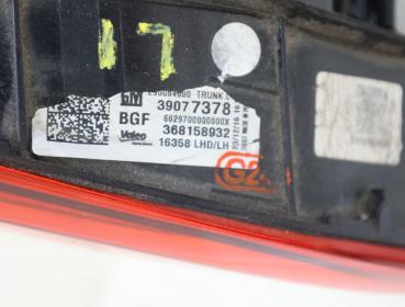 Preview: Rückleuchte links innen 39077378 Opel ASTRA K Sports Tourer