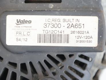 Preview: Lichtmaschine 373002A651 Kia VENGA