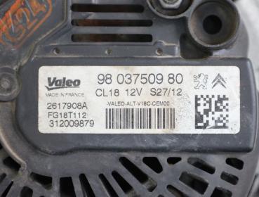 Preview: Lichtmaschine 9803750980 Citroen C5 Break RW