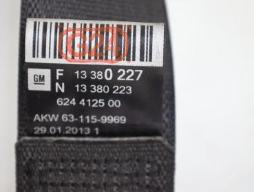 Preview: Sicherheitsgurt hinten rechts 13380227 Chevrolet ORLANDO J309