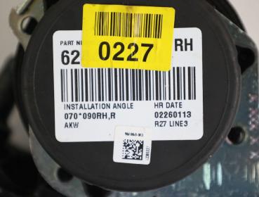 Preview: Sicherheitsgurt hinten rechts 13380227 Chevrolet ORLANDO J309