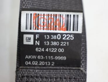 Preview: Sicherheitsgurt hinten links 13380225 Chevrolet ORLANDO J309