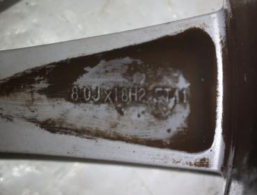 Preview: Felge Alu/Leichtmetall vorn links 3C8601025D VW SCIROCCO 3