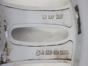 Preview: Felge Alu/Leichtmetall vorn links 2094012002 Mercedes CLK A209