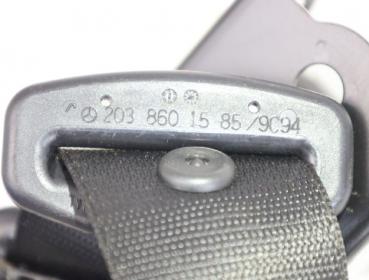 Preview: Sicherheitsgurt hinten rechts 2038601585 Mercedes CLK A209