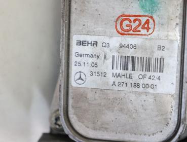 Preview: Ölfiltergehäuse 2711800610 Mercedes CLK A209