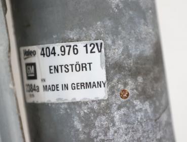 Scheibenwischermotor vorn 404976 Opel ZAFIRA B