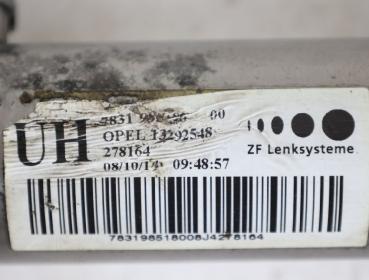 Preview: Lenkung Getriebe hydraulisch 13292548 Opel ZAFIRA B
