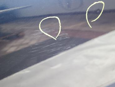 Preview: Tür 3trg links 760032C300 Hyundai COUPE GK