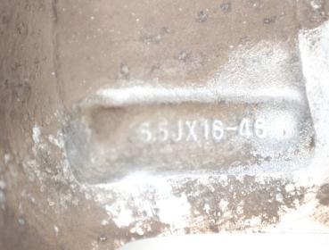 Preview: Felge Alu/Leichtmetall hinten rechts 529102C100 Hyundai COUPE GK