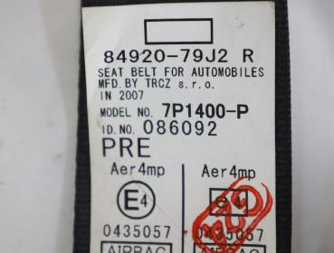 Preview: Sicherheitsgurt vorn rechts 8492079J2 Suzuki SX4 EY GY