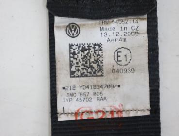 Preview: Sicherheitsgurt hinten rechts 5M0857806 VW GOLF PLUS